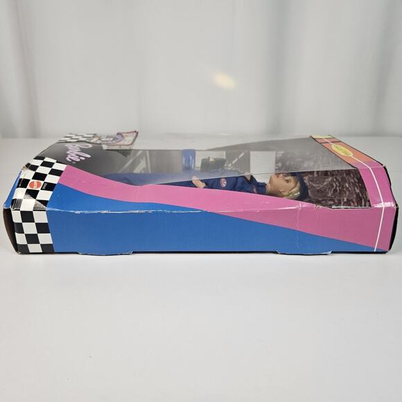 1998 Mattel Nascar 50th Anniversary Barbie Doll #20442 Collector Edition - Picture 3 of 6
